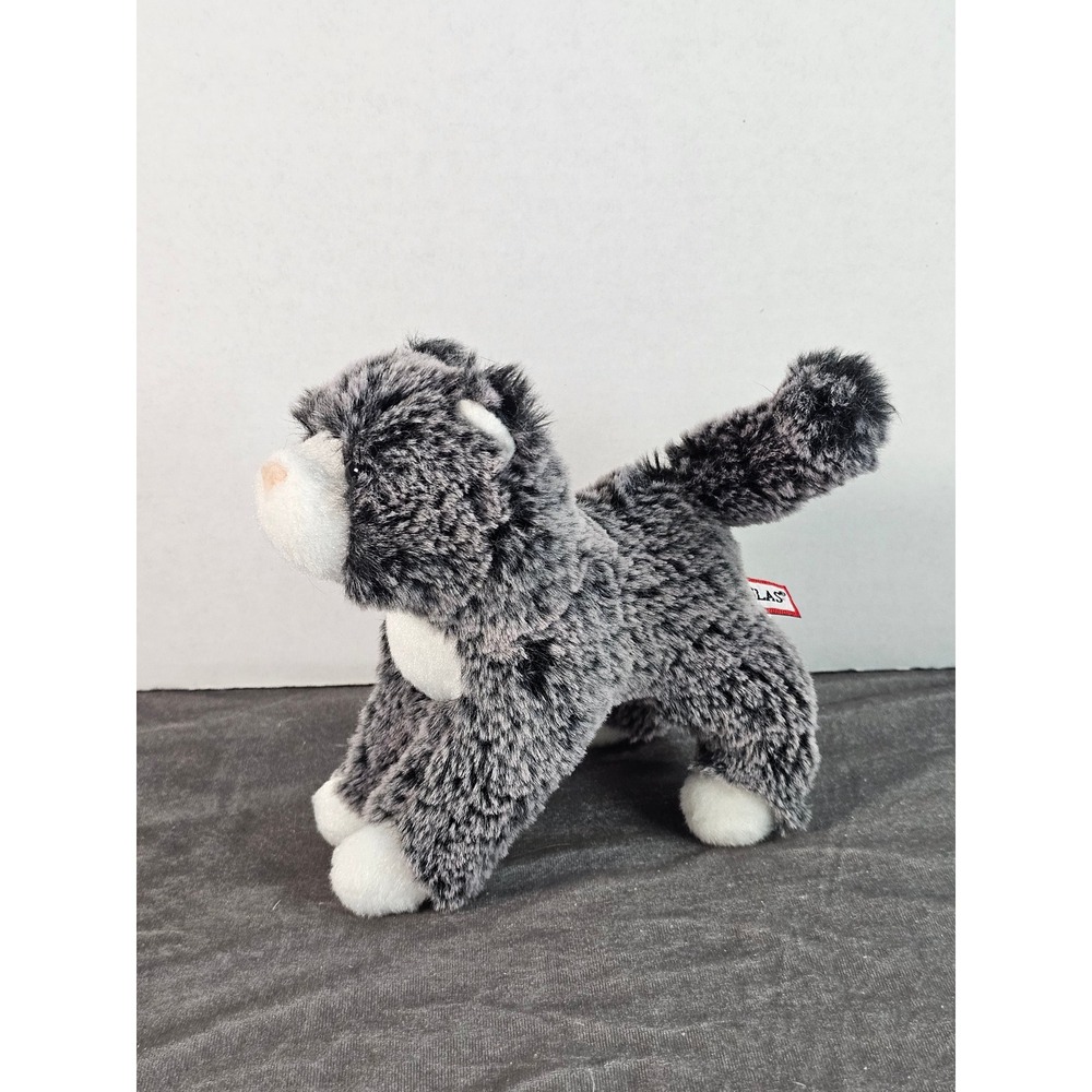 Douglas Cuddle Toys‎ Scatter the Gray Cat 6" Plush (2022)